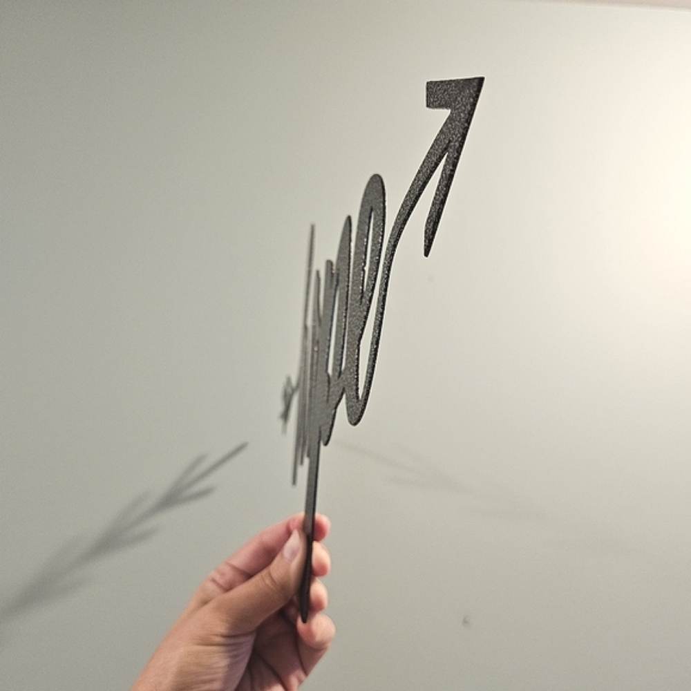 HP🎉 "Hope" Arrow Decorative Metal Wall Sign - Picture 5 of 8
